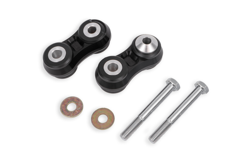 Ford Mustang Vertical Links - Rear - BMR Suspension - Delrin Bushings, Billet Aluminum - Black - `20-`22 Ford Mustang Vertical Links - Rear - BMR Suspension - Delrin Bushings, Billet Aluminum - Black - `20-`22